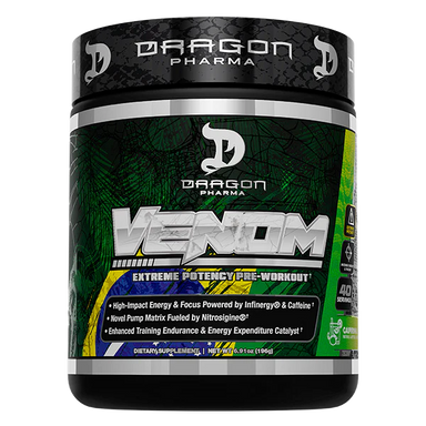 Dragon Pharma Venom Pre Entreno 40 Servicios caipirinha
