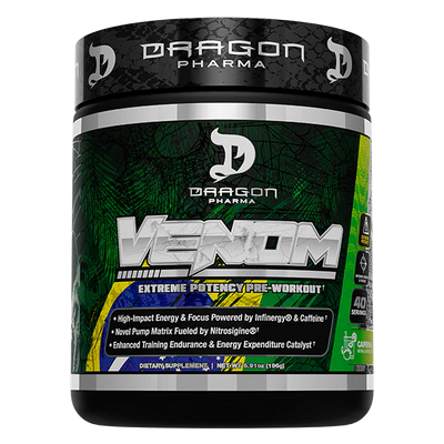 Dragon Pharma Venom Pre Entreno 40 Servicios caipirinha