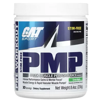 GAT Sport PMP Stim-Free 30 Servicios manzana verde