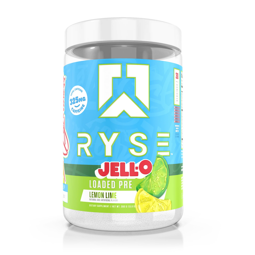 Ryse Loaded Pre Entreno Jello Lemon Lime 390gr 30 Servicios