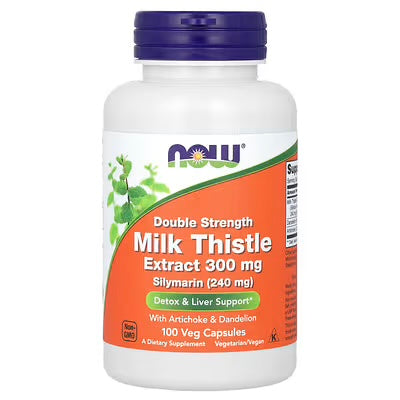 Now Foods Milk Thistle 300 Mg 100 Veg Cap