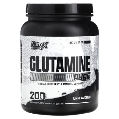 Nutrex Glutamina Drive Black 1 kg 200 Servicios