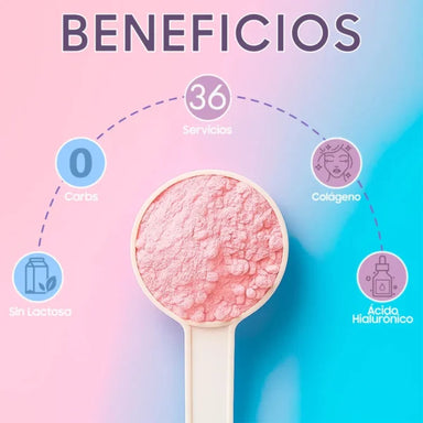 BHP Proteina She Fit Women Isolate Zero Carb 1.8Lbs Sabor Helado de Fresa Portada 2