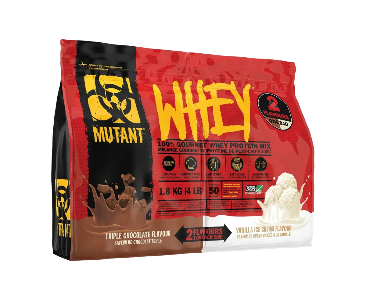 Mutant Whey Dual 4 libras triple vainilla