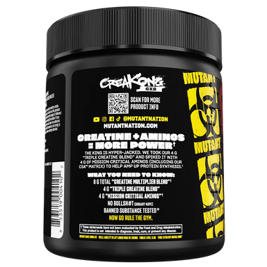 MUTANT CREAKONG CX8 249 GRS- 30 SERV portada 3