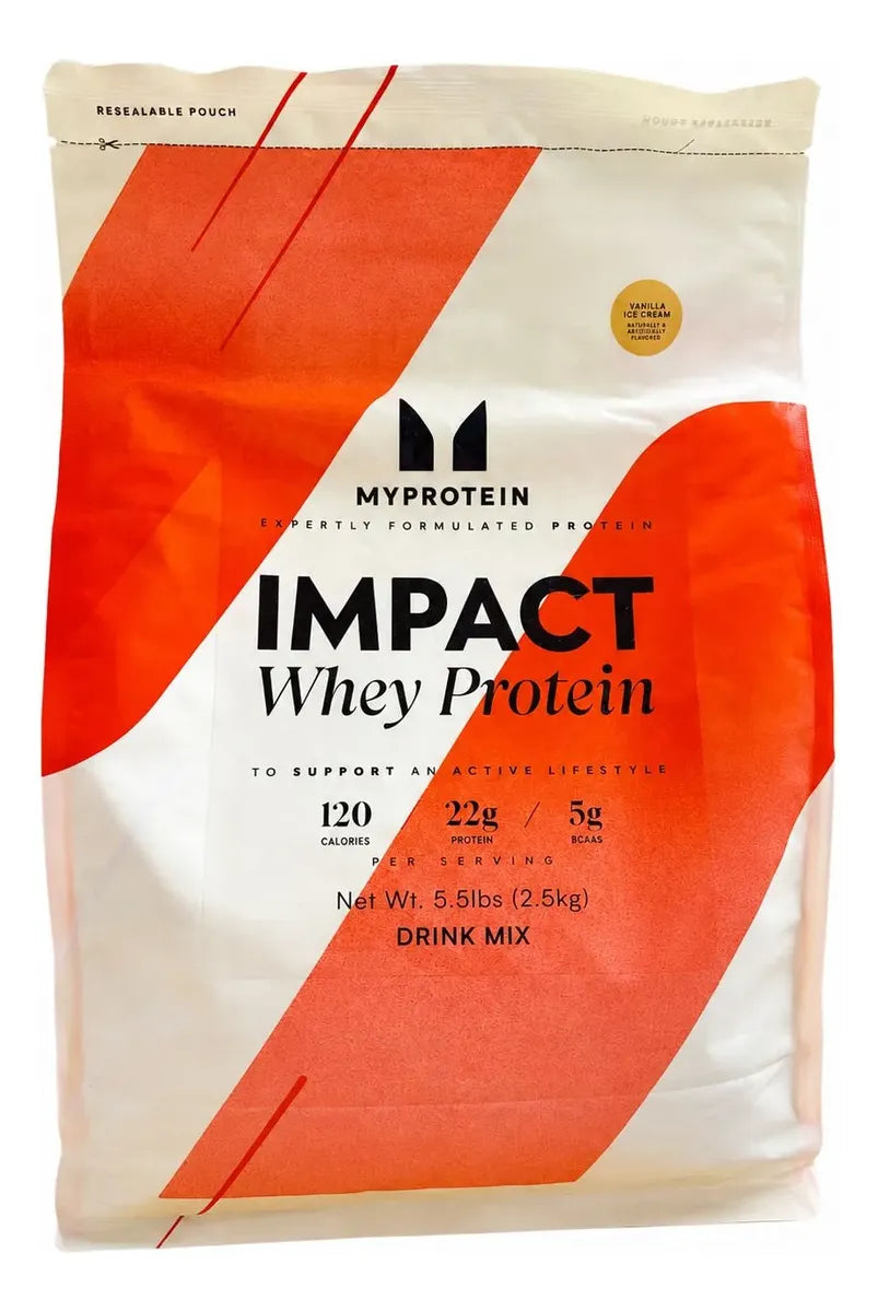 Myprotein Impac Whey Protein 2.2lb Vainilla Ice Cream