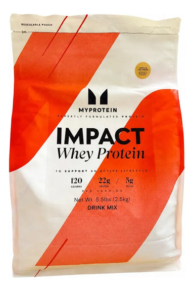 Myprotein Impac Whey Protein 2.2lb Vainilla Ice Cream