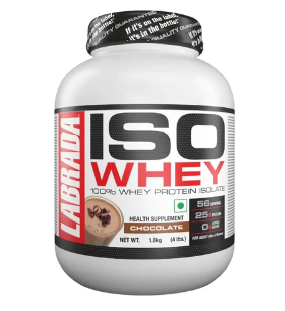 Labrada Proteína Iso Whey 5 Lbs chocolate
