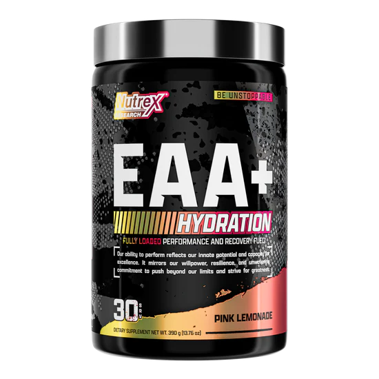 Nutrex Warrior EAA + Hydration 30 Servicios pink lemonade