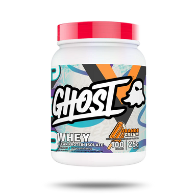 Proteina Ghost Whey Clear 1.57 Lbs 20 Servicios orange cream