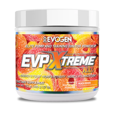 Evogen EVP Xtreme N.O Pre Entreno 40 Servicios peach rings
