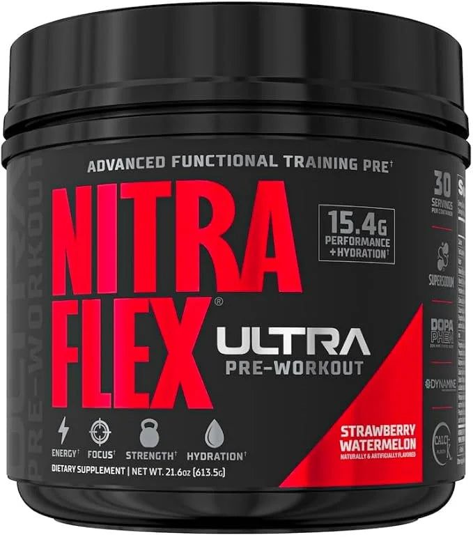 GAT Sport Nitraflex Ultra Pre-work 613.5g 30 Servicios strawberry watermelon