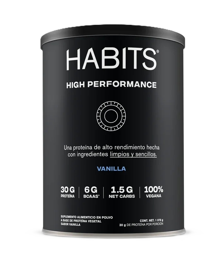 Habits High Performance Proteina Vegana 1078gr Vainilla