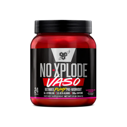 BSN No-Xplode Vaso Pre Entreno 504Gr 24 Servicios sandia