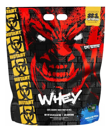 Mutant Whey Proteina En Polvo Costal 10 Lbs / 119 Servicios Vainilla