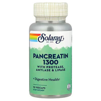 Solaray Pancreatina 1300 90 Cápsulas Vegetales
