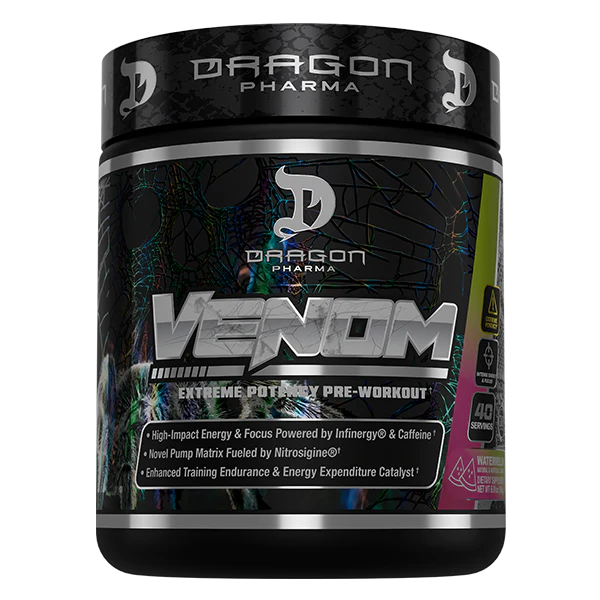 Dragon Pharma Venom Pre Entreno 40 Servicios sandia