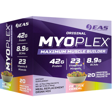 EAS Myoplex Maximum Muscle Builder 20 Packets fruity cereal