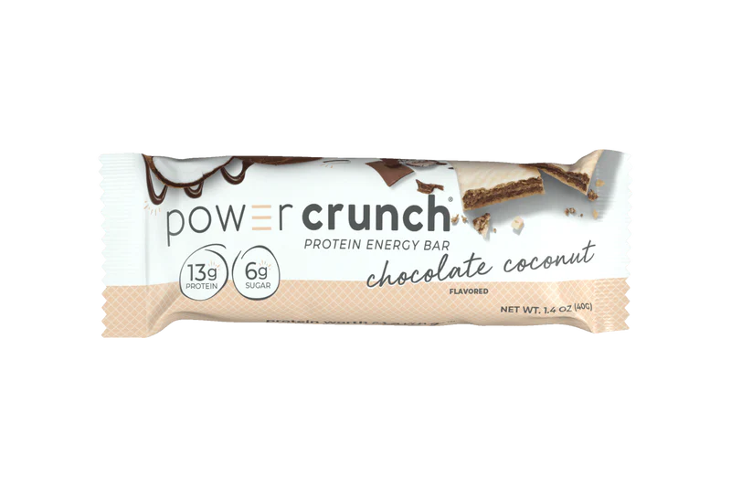 Power Crunch Barras de Proteina 12 Pack choco coco