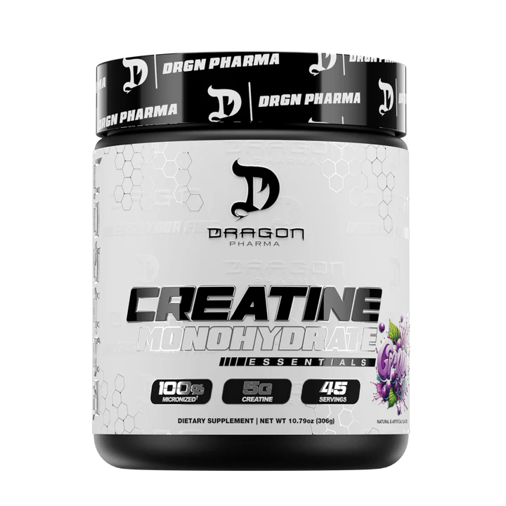 Dragon Pharma Creatina Con Sabor 306 Gr 45 Servicios grape