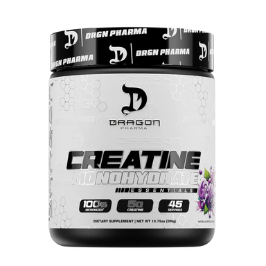 Dragon Pharma Creatina Con Sabor 306 Gr 45 Servicios grape