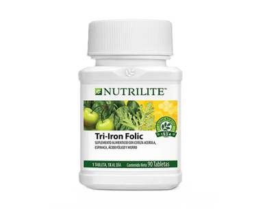 Nutrilite Tri Iron Folic 90 Tabletas
