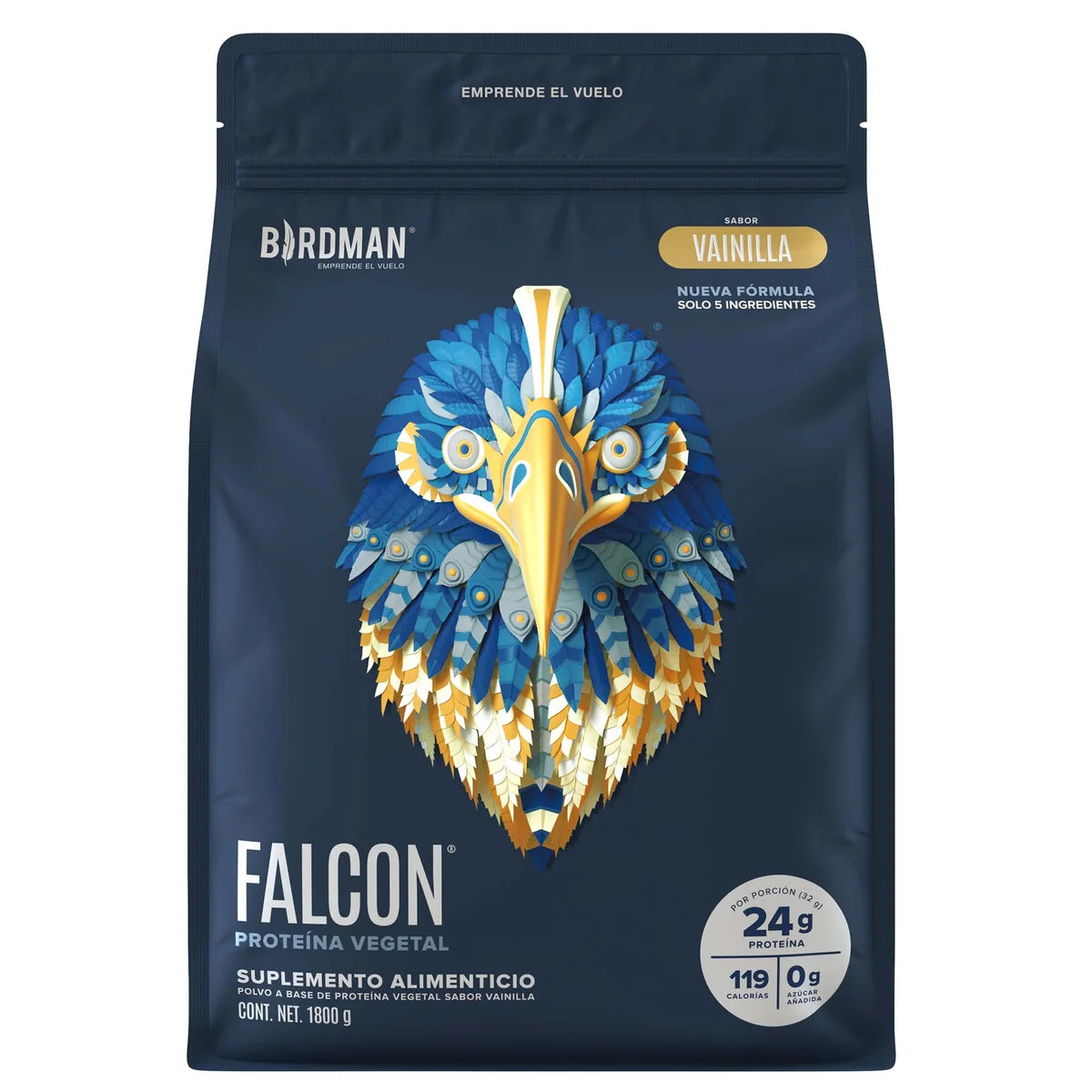 Birdman Proteina Falcon Bolsa 1.8 Kg vainilla