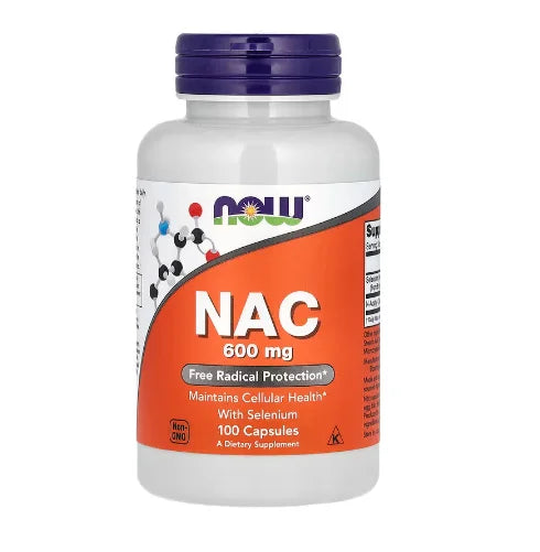 Now Foods Nac 600mg 100 Capsulas