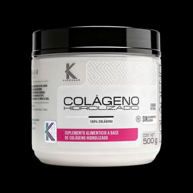 Kardagar Colágeno Hidrolizado 100% 500gr 50 Servicios Sin Sabor
