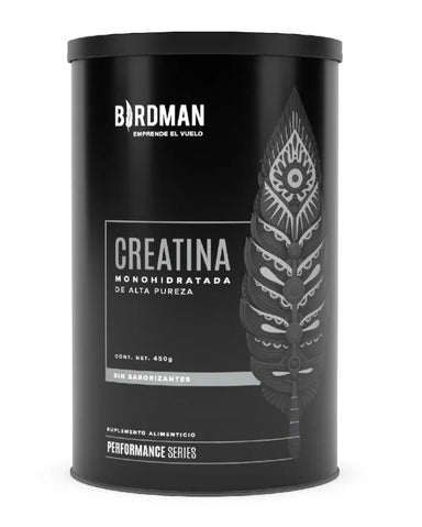 Birdman Creatina Alta Pureza Polvo 450gr 90 Servicios