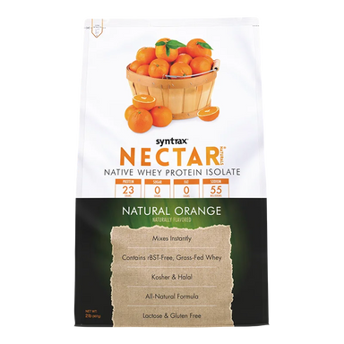 Syntrax Proteina Nectar 2 Lbs 32 servicios Naranja Natural