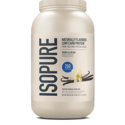 Isopure Proteina Low Carbs 3Lbs Natural Flavor Vanilla