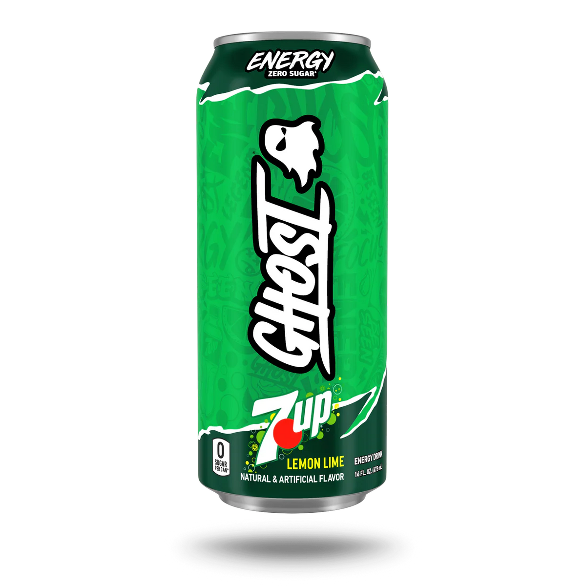 Ghost Energy Drink 12 Pack Seven Up Lemon Lime Portada 2