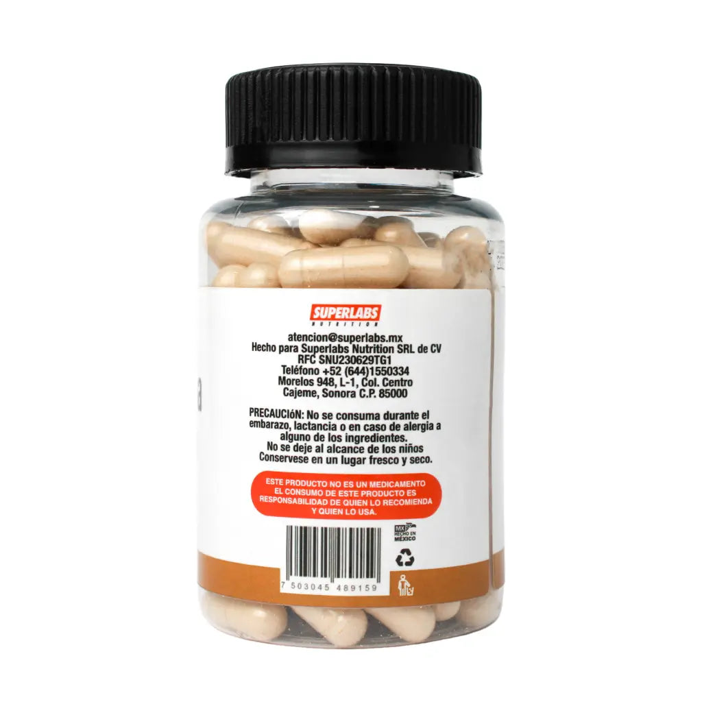 Superlabs Nutrition Ashwagandha 500mg 100 capsulas Portada 2