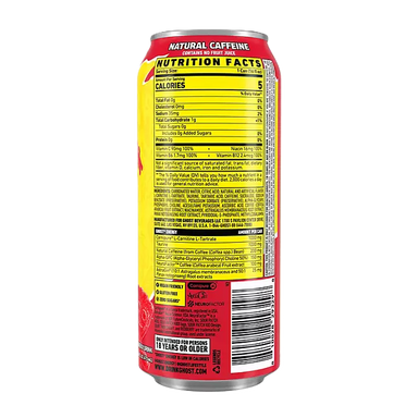 Ghost Energy Drink 15 pack (Sour Patch Redberry, Sour Patch Blue Raspberry , Orange Cream)