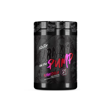 Nutrifitt Carnage Pump Pre Entreno 21 Servicios Ragesicle