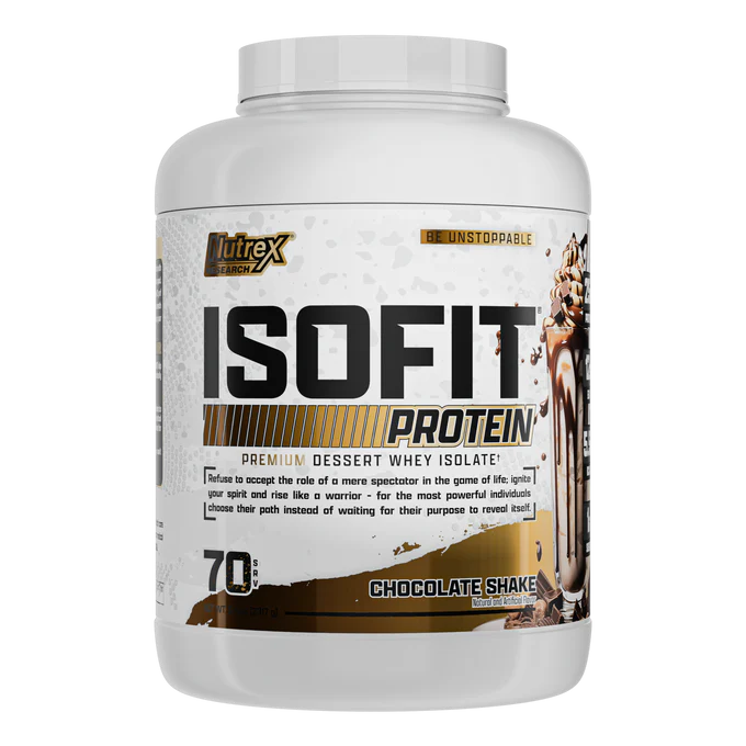 Nutrex Proteina Isofit 5 Lbs 70 Servicios chocolate