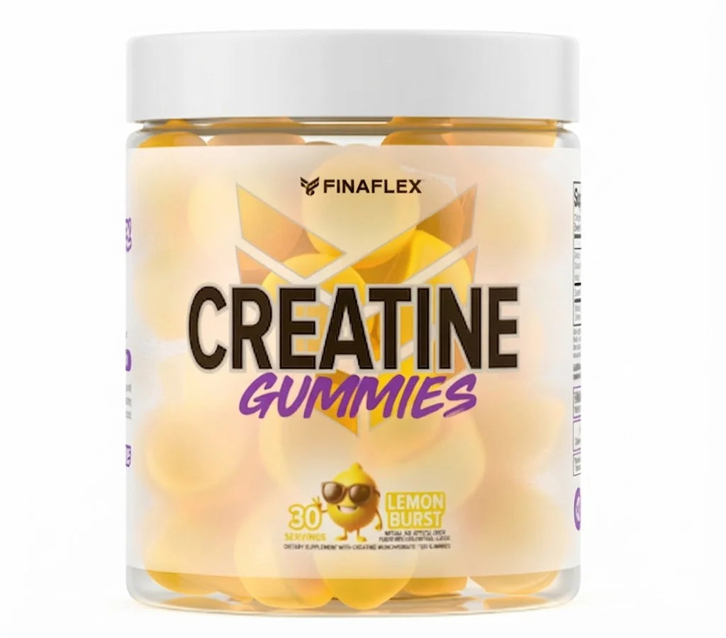 Finaflex Creatine Gummies 30 Servicios Lemon Burst