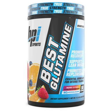 BPI Sport Best Glutamina 50 Servicios Berry Citrus Portada
