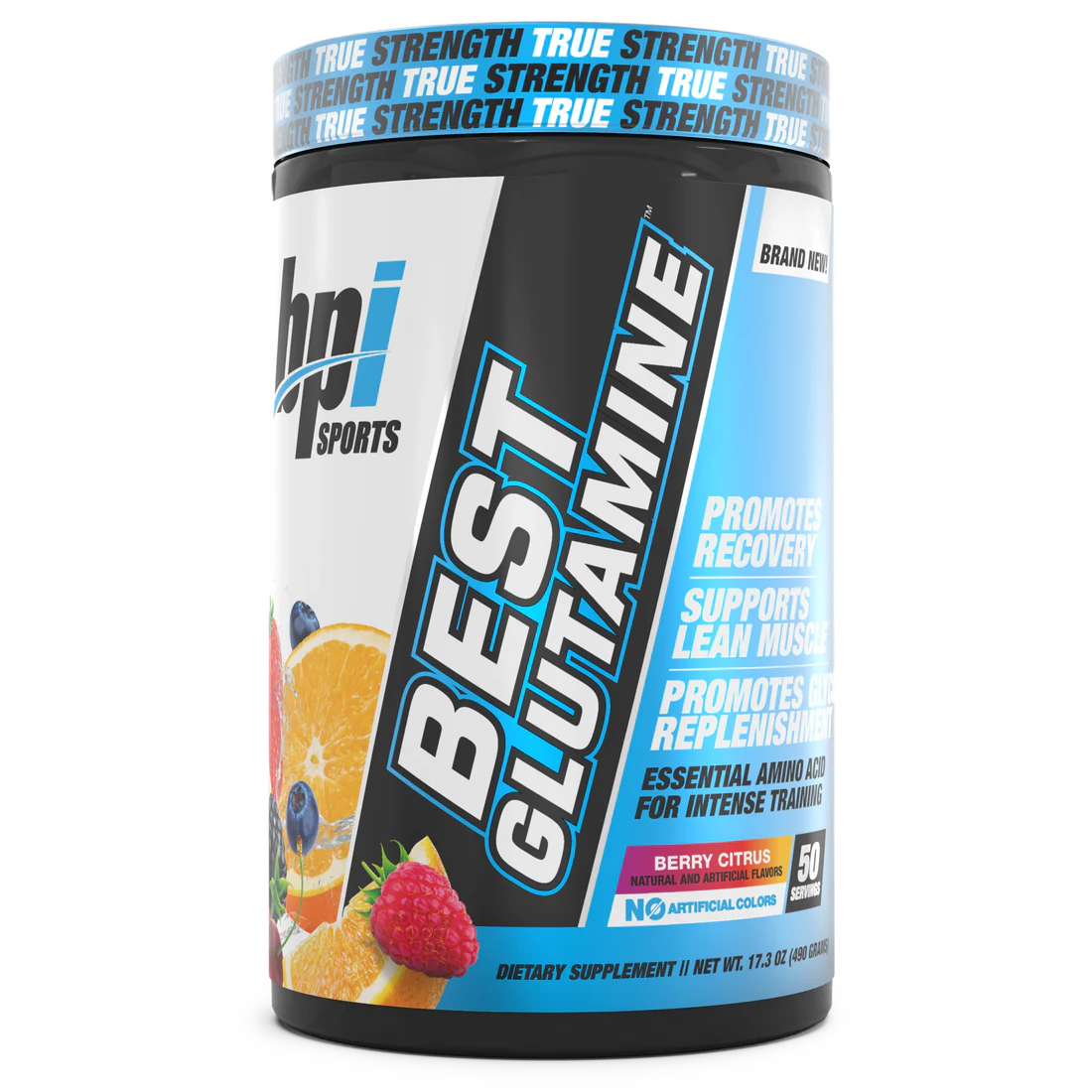 BPI Sport Best Glutamina 50 Servicios Berry Citrus Portada