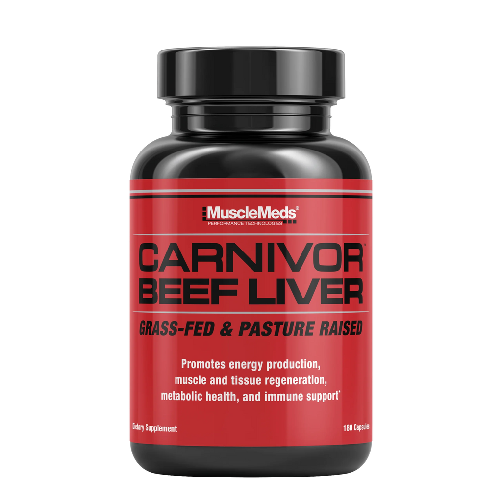 Musclemeds Carnivor Beef Liver 180 capsulas
