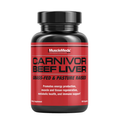 Musclemeds Carnivor Beef Liver 180 capsulas