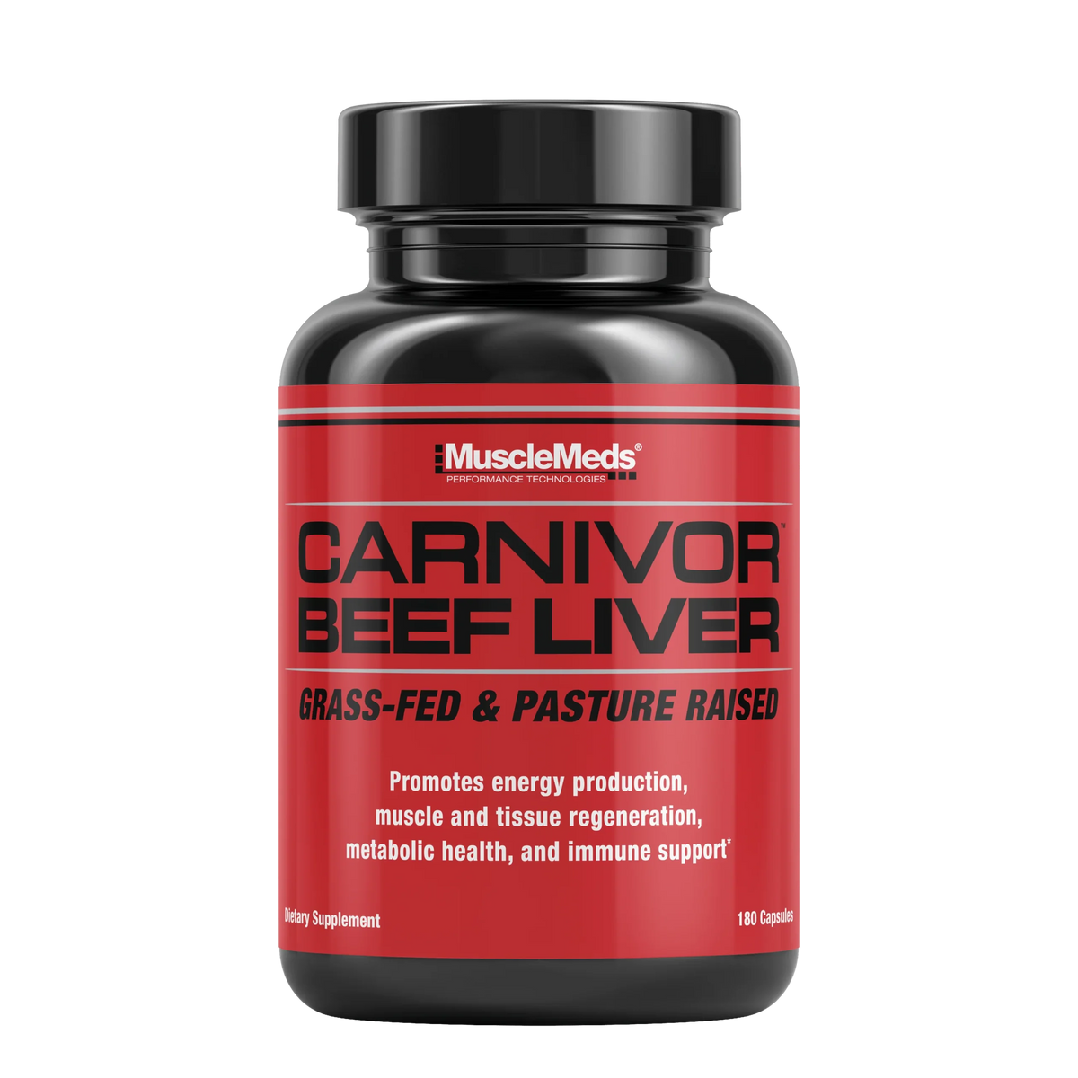 Musclemeds Carnivor Beef Liver 180 capsulas