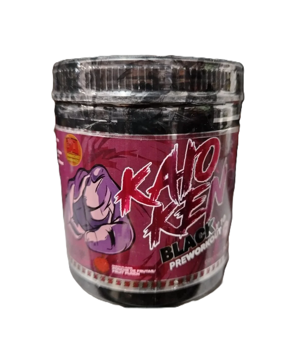 Saiyan Labz Kaioken Black Pre Entreno 30 servicios Fruit Punch
