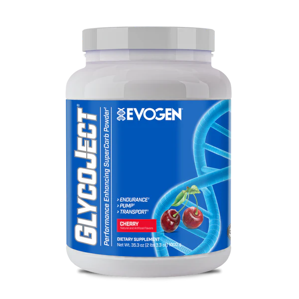 Evogen Glycoject 2 Lbs 37 Servicios. Supercarbohidratos cherry