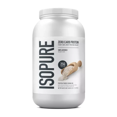 Isopure Proteina Zero Carb 3 Lbs 44 servicios sin sabor