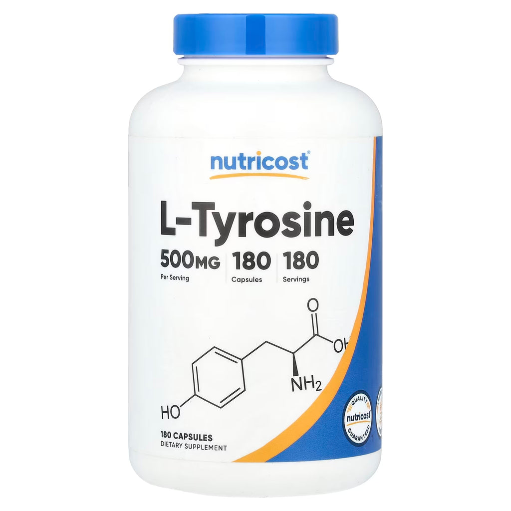 Nutricost L-Tyrosine 500mg 180 Capsulas