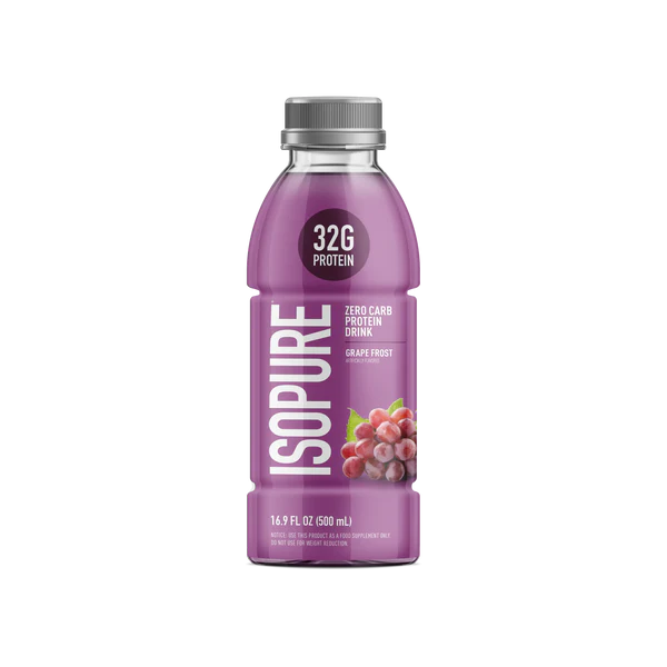 Nutricost Nitric Oxide Booster 90 Tabs Isopure Zero Carb Protein Drink 12 Pack.  32Gr de Proteina Grape Frost