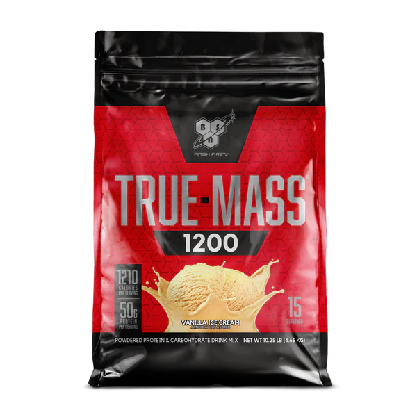 BSN Proteina True Mass 1200 10 Lbs 15 Servicios Vainilla