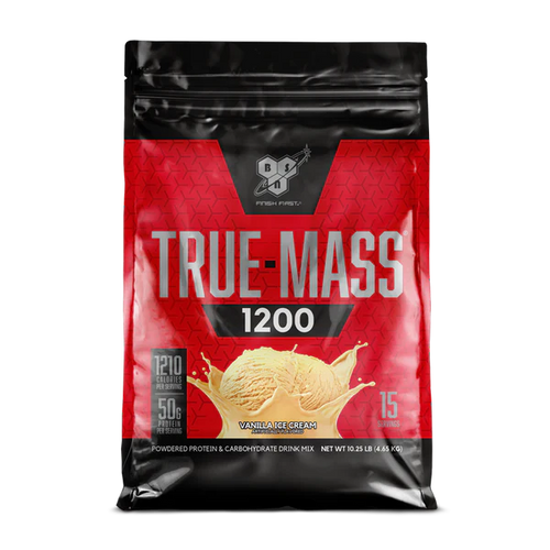 BSN Proteina True Mass 1200 10 Lbs 15 Servicios Vainilla
